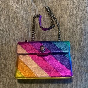 Kurt geiger rainbow Kensington bag